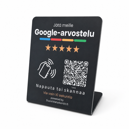 Google-Arvostelukyltti