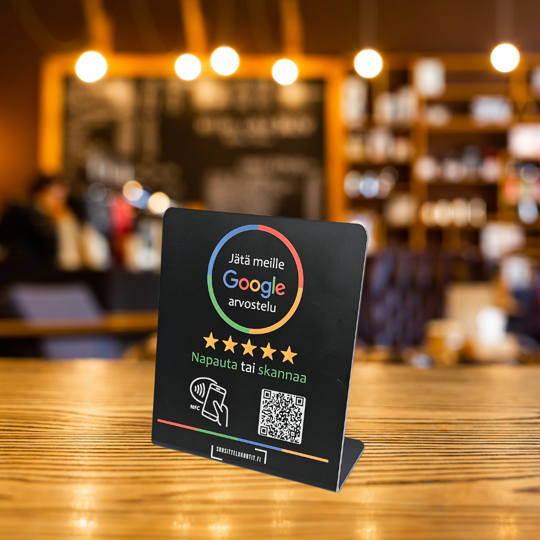 Google-Arvostelukyltti