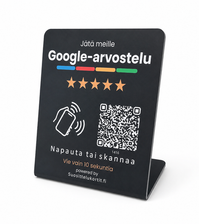 Google-Arvostelukyltti
