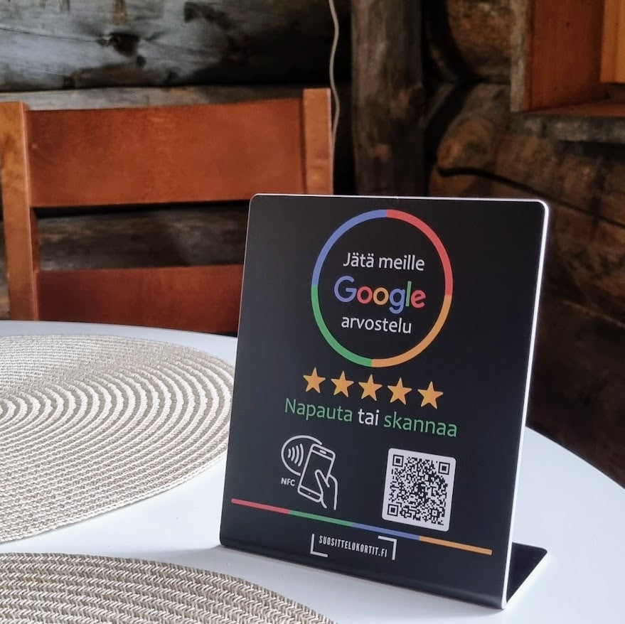 Google-Arvostelukyltti
