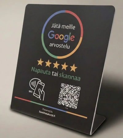 Google-Arvostelukyltti