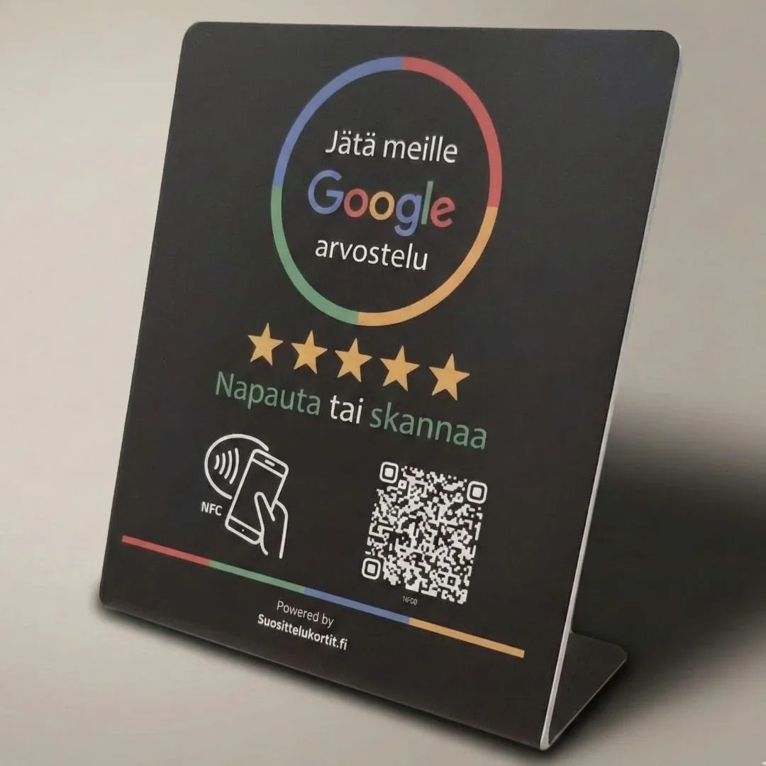 Google-Arvostelukyltti