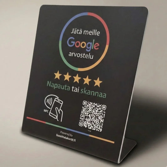 Google-Arvostelukyltti