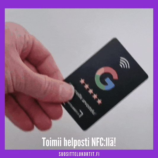 Taskukortti, NFC ominaisuudella