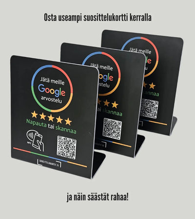 Google-Arvostelukyltti