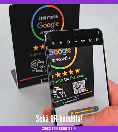 Google-Arvostelukyltti
