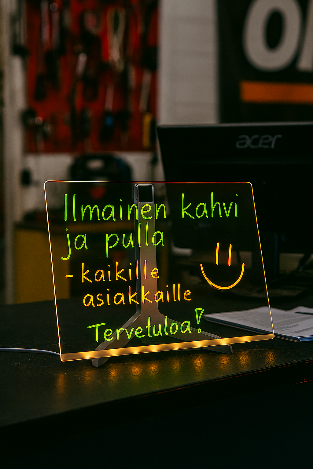 ValoFrame LED kyltti - Max (30 x 20 cm)