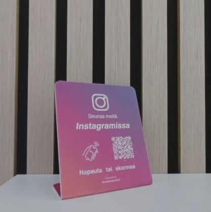 Instagram-kyltti