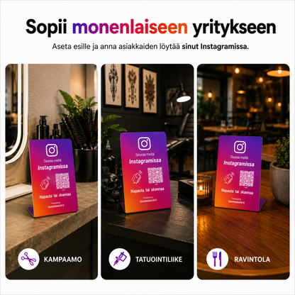 Instagram-kyltti