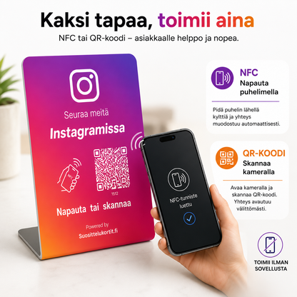 Instagram-kyltti