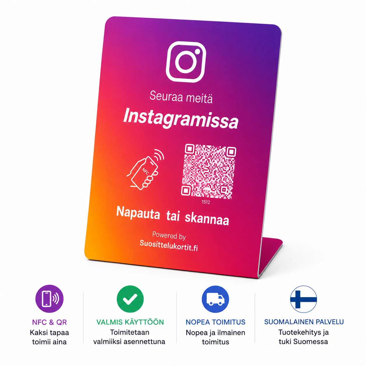 Instagram-kyltti