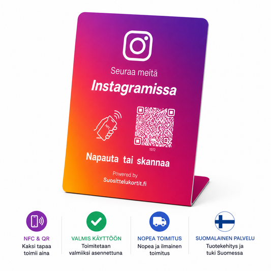 Instagram-kyltti