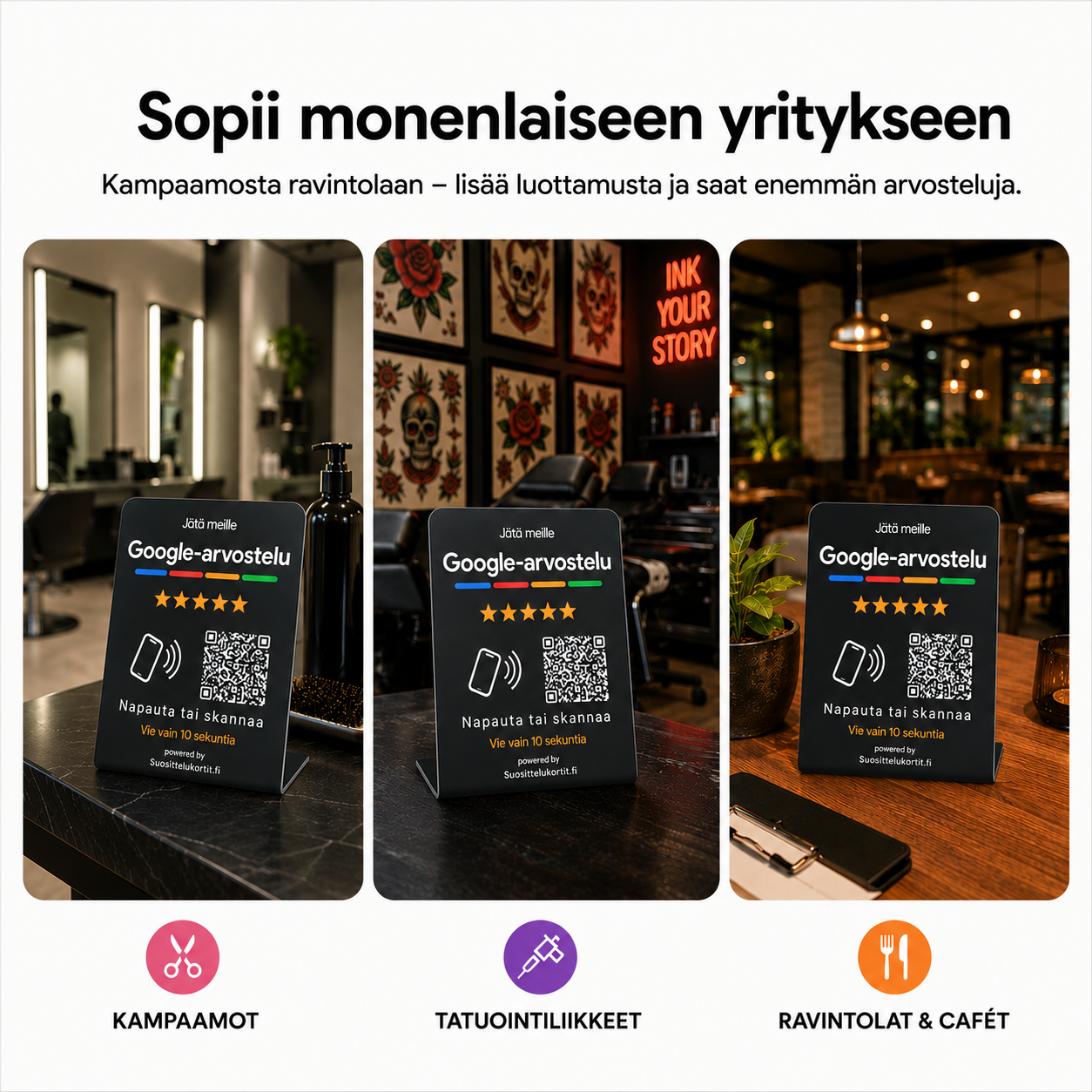 Google-Arvostelukyltti