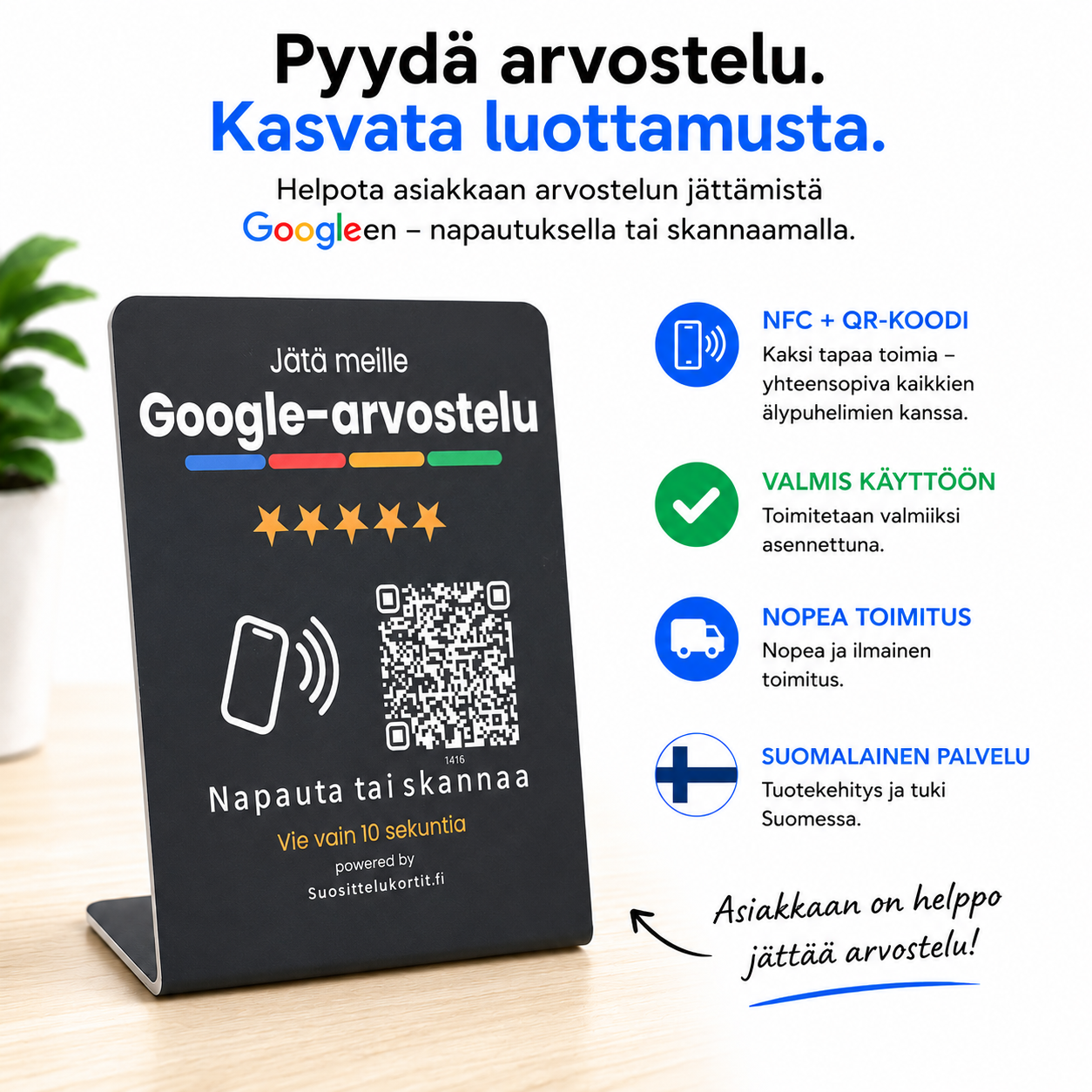 Google-Arvostelukyltti