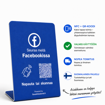 Facebook-kyltti